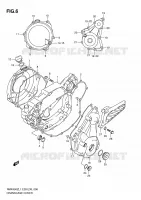 CRANKCASE COVER for Suzuki RMX-Z 450 2011