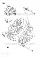 CRANKCASE for Suzuki KINGQUAD 750 2011