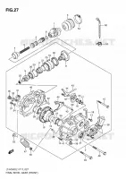 FINAL BEVEL GEAR (FRONT) for Suzuki KINGQUAD 750 2011