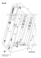 FRONT FORK for Suzuki RMX-Z 450 2011