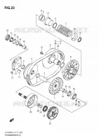 TRANSMISSION (1) for Suzuki KINGQUAD 750 2011