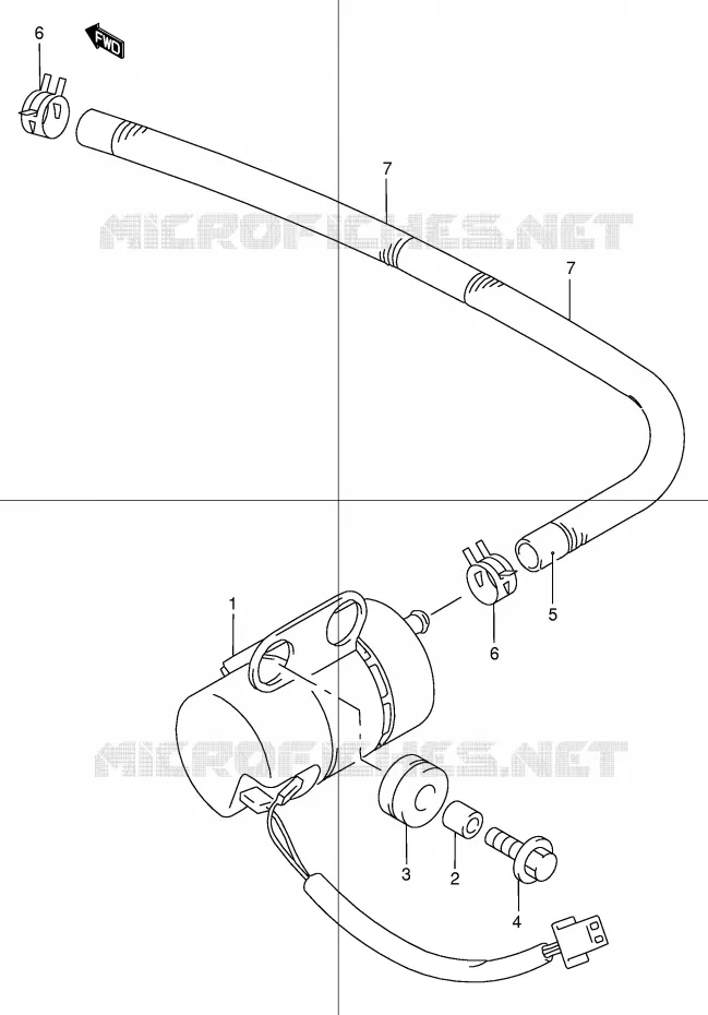 FUEL PUMP Suzuki MOTO 1200 GSX 2000  GSX1200Y(E4)