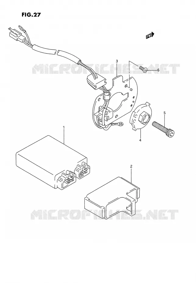 GENERATOR SENSOR Suzuki MOTO 1100 GSX-G 1992  GSX1100GN(E2)