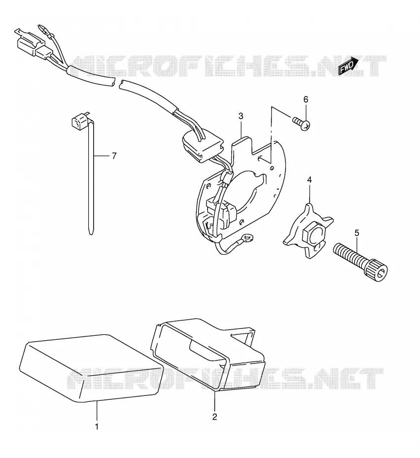 GENERATOR SENSOR Suzuki MOTO 1200 BANDIT 1997  GSF1200SAV(E28)