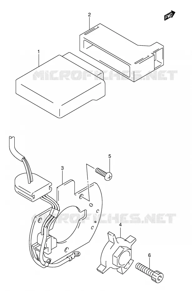 GENERATOR SENSOR Suzuki MOTO 650 BANDIT 2005  GSF650K5(E2)