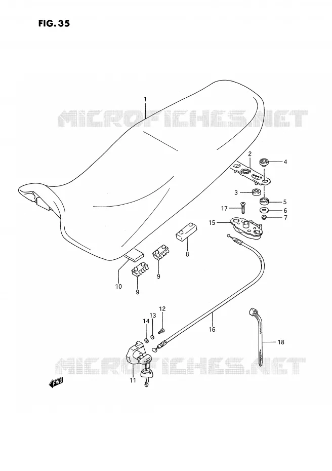 SEAT Suzuki MOTO 1100 GSX-F 1990  GSX1100FL(E2)