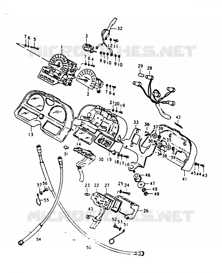 SPEEDOMETER Suzuki MOTO 1100 GSX-E 1981  GSX1100EX(T/X)