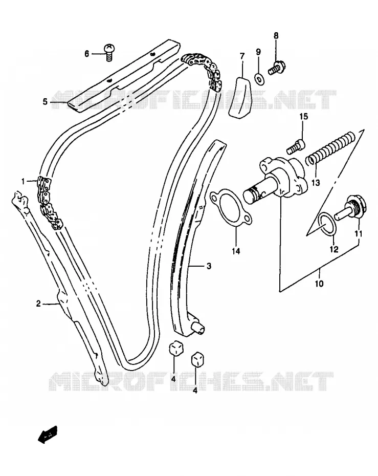 TIMING Suzuki MOTO 1200 BANDIT 1997  GSF1200V/GSF1200SV/GSF1200SAV