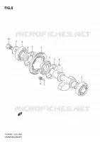 CRANK BALANCER for Suzuki TU 250 2011