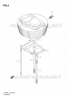 CYLINDER for Suzuki TU 250 2011