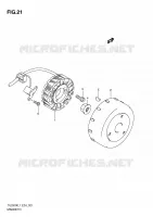 IGNITION for Suzuki TU 250 2011