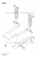 CHAIN GUARD for Suzuki TU 250 2011