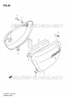 FAIRING for Suzuki TU 250 2011