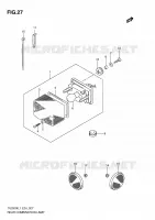 TAIL LIGHT for Suzuki TU 250 2011