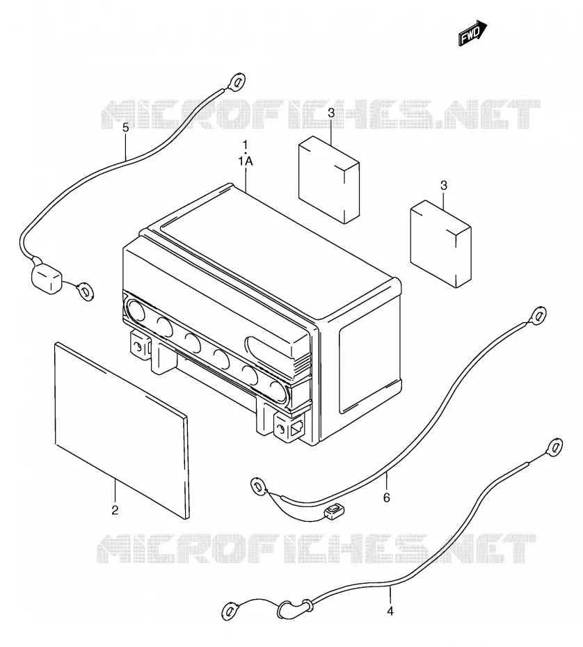 BATTERY (MODEL W/X/Y) Suzuki SCOOTER 250 BURGMAN 2002  AN250RK2(E2)
