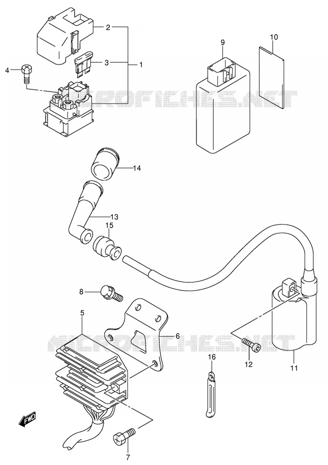ELECTRICAL (MODEL X/Y) Suzuki SCOOTER 400 BURGMAN 2000  AN400RY(E2)