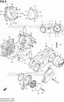 CRACKCASE COVER for Suzuki BURGMAN 125 2005