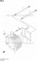 CYLINDER for Suzuki BURGMAN 125 2005