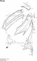 FAIRING for Suzuki BURGMAN 125 2005