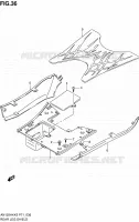 FOOTREST for Suzuki BURGMAN 125 2005