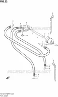 FUEL COCK for Suzuki BURGMAN 125 2005