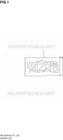GASKET SET for Suzuki BURGMAN 125 2005