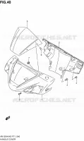 HANDLEBAR FAIRING for Suzuki BURGMAN 125 2005