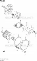 OIL PUMP for Suzuki BURGMAN 125 2005