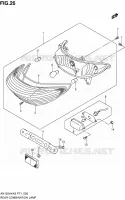 REAR LAMP for Suzuki BURGMAN 125 2005
