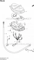 SPEEDOMETER for Suzuki BURGMAN 125 2005