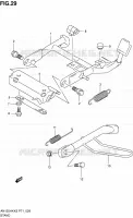 STAND for Suzuki BURGMAN 125 2005