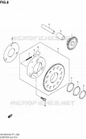 STARTER MOTOR CLUTCH for Suzuki BURGMAN 125 2005