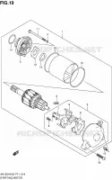 STARTER MOTOR for Suzuki BURGMAN 125 2005