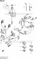 WIRING HARNESS for Suzuki BURGMAN 125 2005