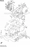 CRACKCASE COVER (MODEL K9) for Suzuki BURGMAN 400 2009