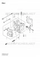 CYLINDER HEAD for Suzuki BURGMAN 400 2009