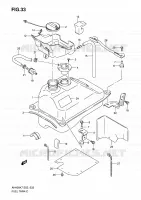 FUEL TANK for Suzuki BURGMAN 400 2009