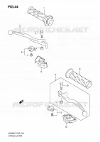 HANDGRIPS   LEVERS  for Suzuki BURGMAN 400 2009