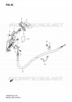 PARKING BRAKE for Suzuki BURGMAN 400 2009