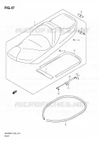 SEAT for Suzuki BURGMAN 400 2009