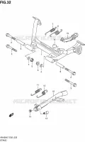 STAND for Suzuki BURGMAN 400 2009