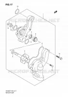 WATER PUMP for Suzuki BURGMAN 400 2009