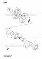 CRANK BALANCER for Suzuki BURGMAN 400 2009