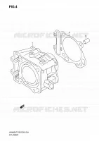 CYLINDER for Suzuki BURGMAN 400 2009