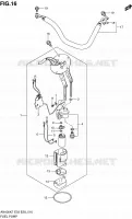 FUEL PUMP for Suzuki BURGMAN 400 2009