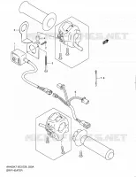 GRIP HEATER SET (AN400ZAL0) for Suzuki BURGMAN 400 2009