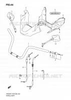 HANDELBAR for Suzuki BURGMAN 400 2009