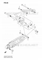 SHOCK ABSORBER LINKAGE for Suzuki BURGMAN 400 2009