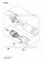 STARTER MOTOR for Suzuki BURGMAN 400 2009