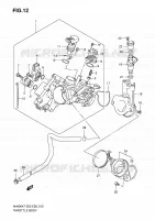 THROTTLE BODY for Suzuki BURGMAN 400 2009
